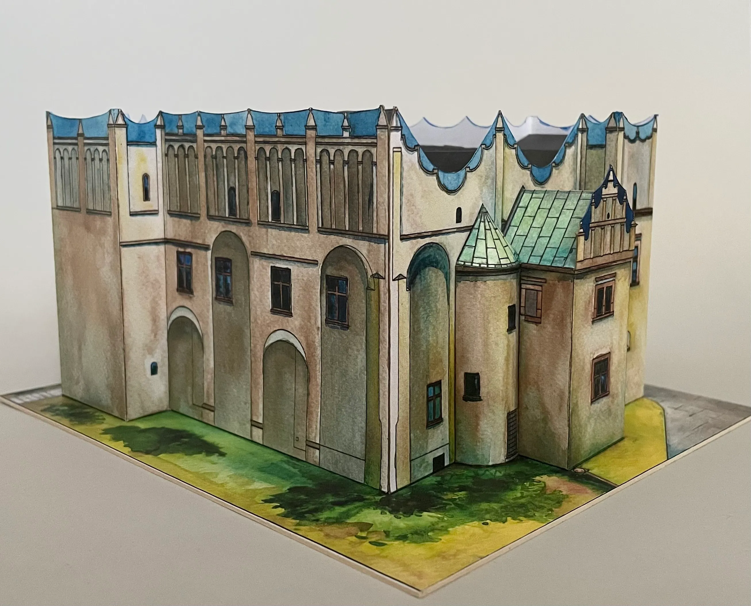 Dvor krakovskej kapituly v Pabianiciach